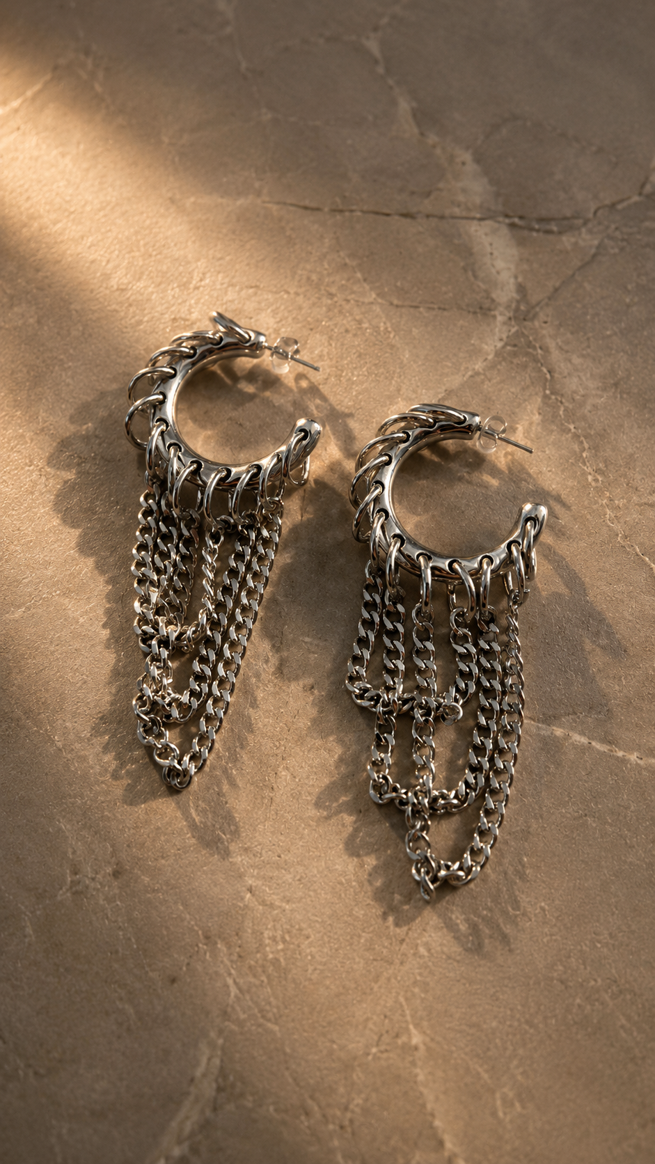 East dragon earrings