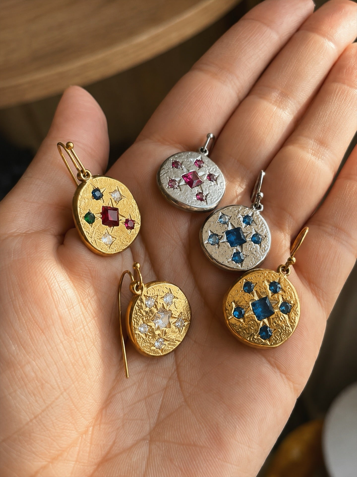 Constellation earrings