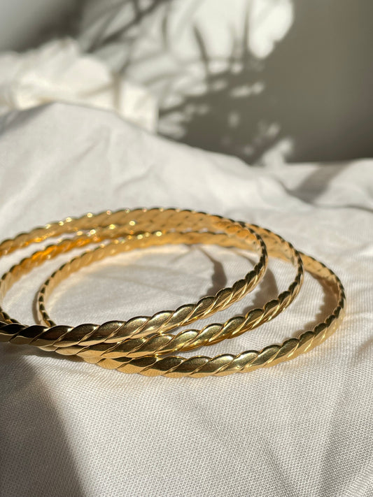 Twisted bracelets