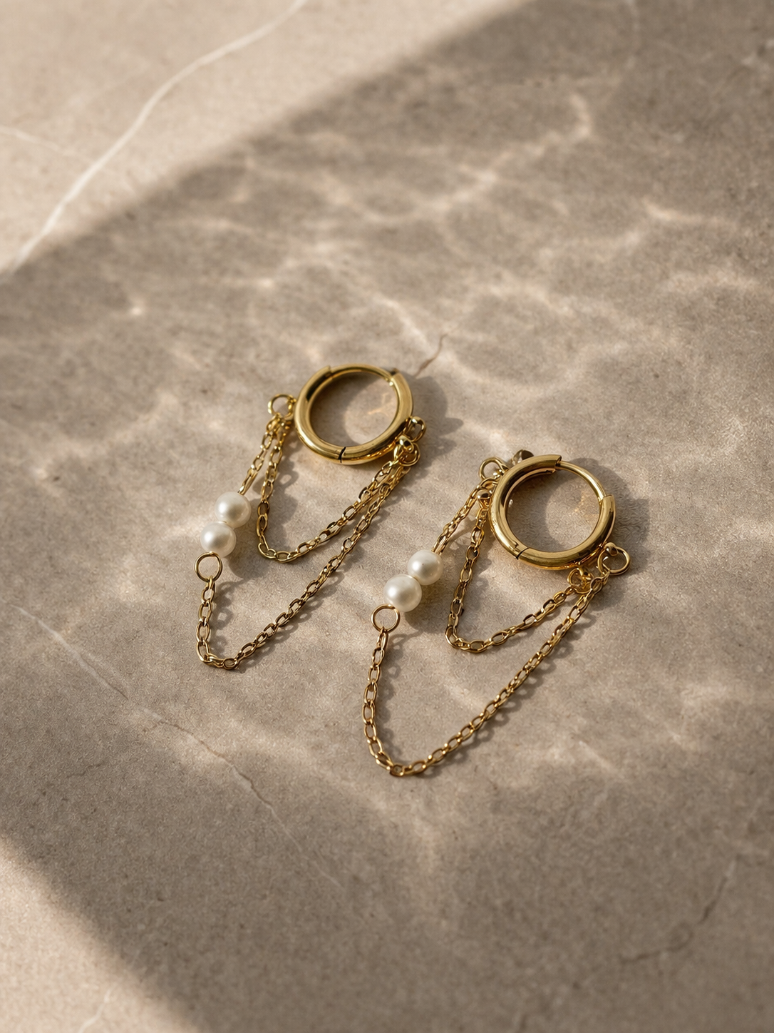 Lunar Pearl earrings